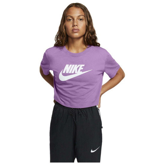 Nike Γυναικεία κοντομάνικη μπλούζα Sportswear Essential crop Nike Γυναικεία κοντομάνικη μπλούζα Sportswear Essential crop